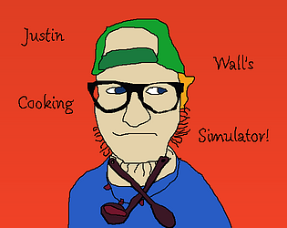 Justin Wall's Cooking Simulator Title Card
